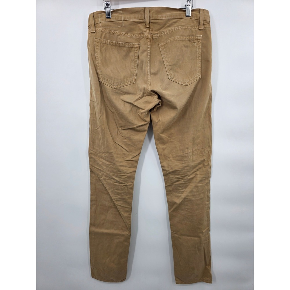 Rag & Bone Fit‎ 2 Slim Leg Pants Mens 32X34 Khaki Tan Cotton Chino - Picture 3 of 8